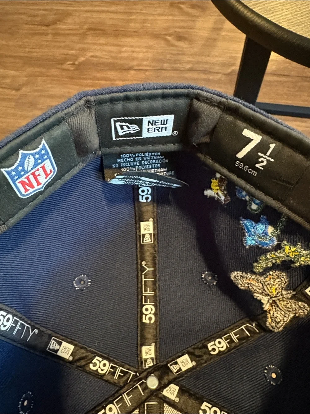 New Era 59FIFTY Seattle Seahawks Blooming Fitted Hat 7 1/2